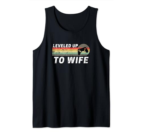 Funny Future Wife subió de nivel al mando de juegos Wife Camiseta sin Mangas