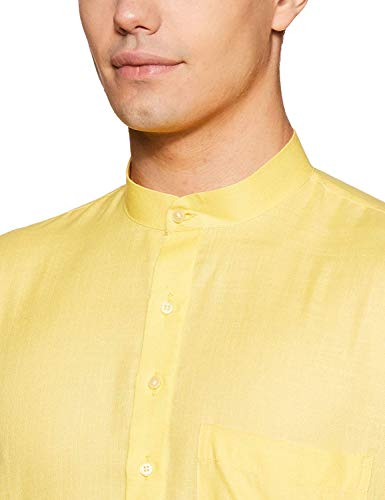 Kurta Khadi para hombre en algodón natural de estilo casual y fresco 4
