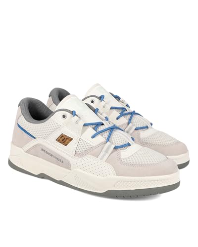 DC Zapatos Contruct Skate para hombre, Bronceado/marrón, 44.5 EU