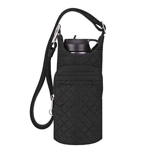 Travelon Anti-Theft Boho Water Bottle Tote Sling, Black One Size by Travelon - Image 7