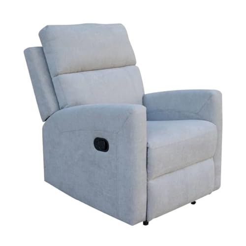 SHIITO | Modelo Ten – Sillón Relax Manual | Comodidad y Diseño Acogedor | Tapizado en Tela – 74x100x92 cm