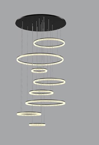 VfA, _ȉƂ̑LEDCgy_gCgvKipVfArO[݂艺CgƖ(8 ring black small,Warm White)