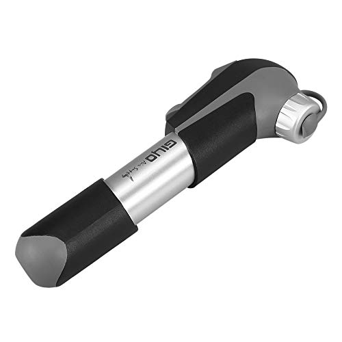 Leeofty Mini bomba de bicicleta da bomba de bicicleta 80 psi bomba de ar de alta pressão da bomba de