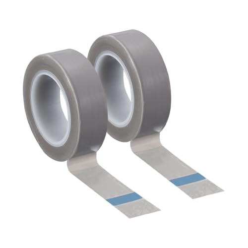 Cinta térmica PTFE adhesiva PATIKIL, 2 piezas de cinta aislante de alta temperatura
