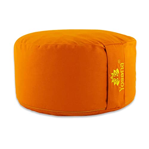 Yosana Yogakissen XL | 35cm Durchmesser | Meditationskissen rund,...