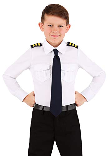 Disfraz de Camisa de Piloto para Niños miniatura 1