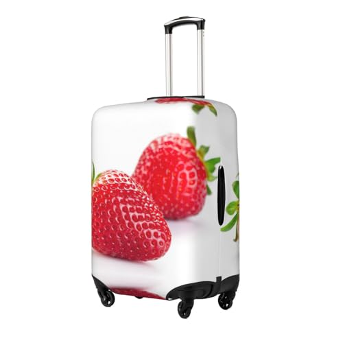 Strawberry Print Luggage Suitcase Cover Protector Luggage Washable Covers With Concealed Zipper2