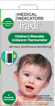 TraxIt - Children's Wearable Continuous Monitoring Underarm Thermometer (Pack of 5)-picture-32
