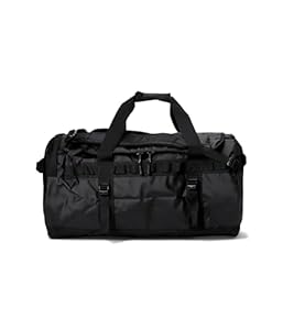 Sac De Sport Base Camp Duffel M The North Face Noir Et Blanc