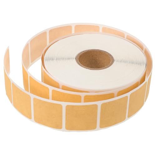 Milisten 1 Roll Target Pasters, Square Target Pasters Self-Adhesive Target Stickers Shooting Labels for Shooting Range Targets Office Classroom - Milisten