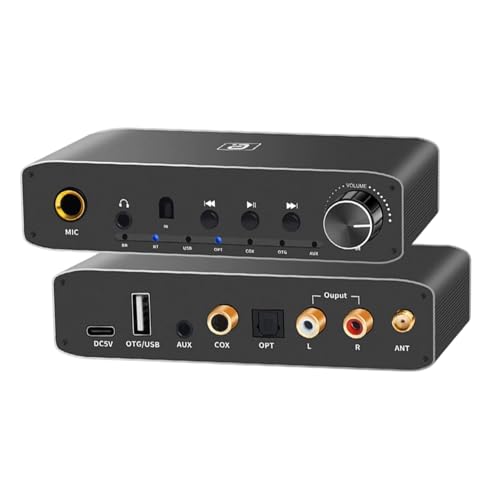 Transmisor Bluetooth 2 en 1 para ver televisión nocturna con auriculares sin cables