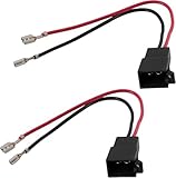 2 Pièces Adaptateurs de Haut-Parleur de Voiture, Connecteurs Fiche pour Haut-parleurs Enc...