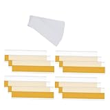 FUNOMOCYA 30 Porta Etiquetas Adhesivas Transparentes Autoadhesivas PVC Soportes para Etiquetas para Estantes Oficinas Supermercados Librerías
