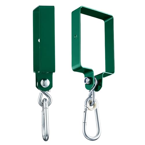 Kanoauo Support pour Balançoire - Accroche Balançoire 2 Pièces - Accessoires de Support Pivotant pour Jardin Terrasse Extérieur