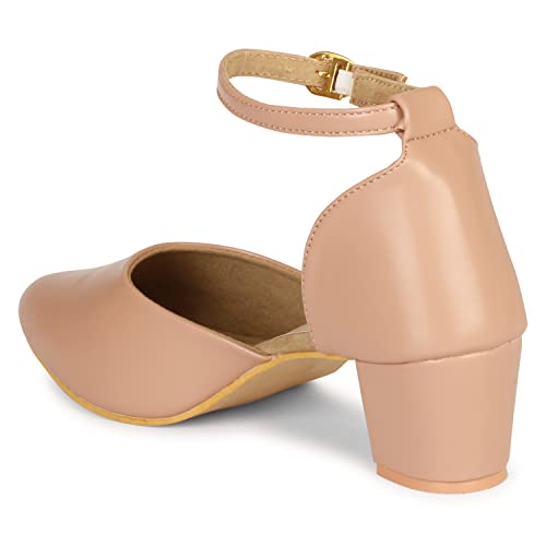 Image of Smart & Sleek Women's Comfortable Block Heels Sandal