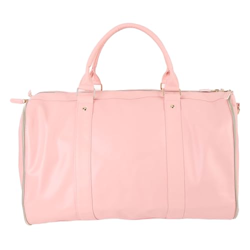 Pink Large Capacity Travel Garment Bag Foldable Business Luggage Bag with Shoulder Strap2