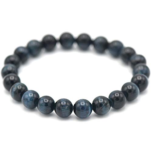 Miracles Minéraux Elástico de látex "cristal" ultrarresistente. Ojo de halcón de 8 mm