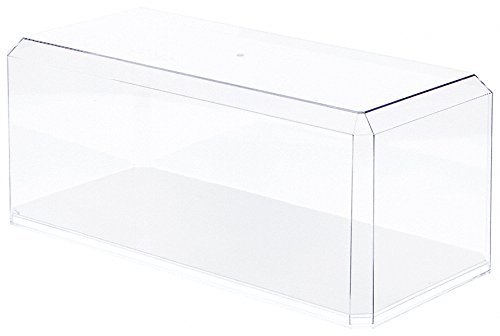Pioneer Plastics Clear Acrylic Display Case for Large 1:18 Scale Cars (Mirrored), 15.5