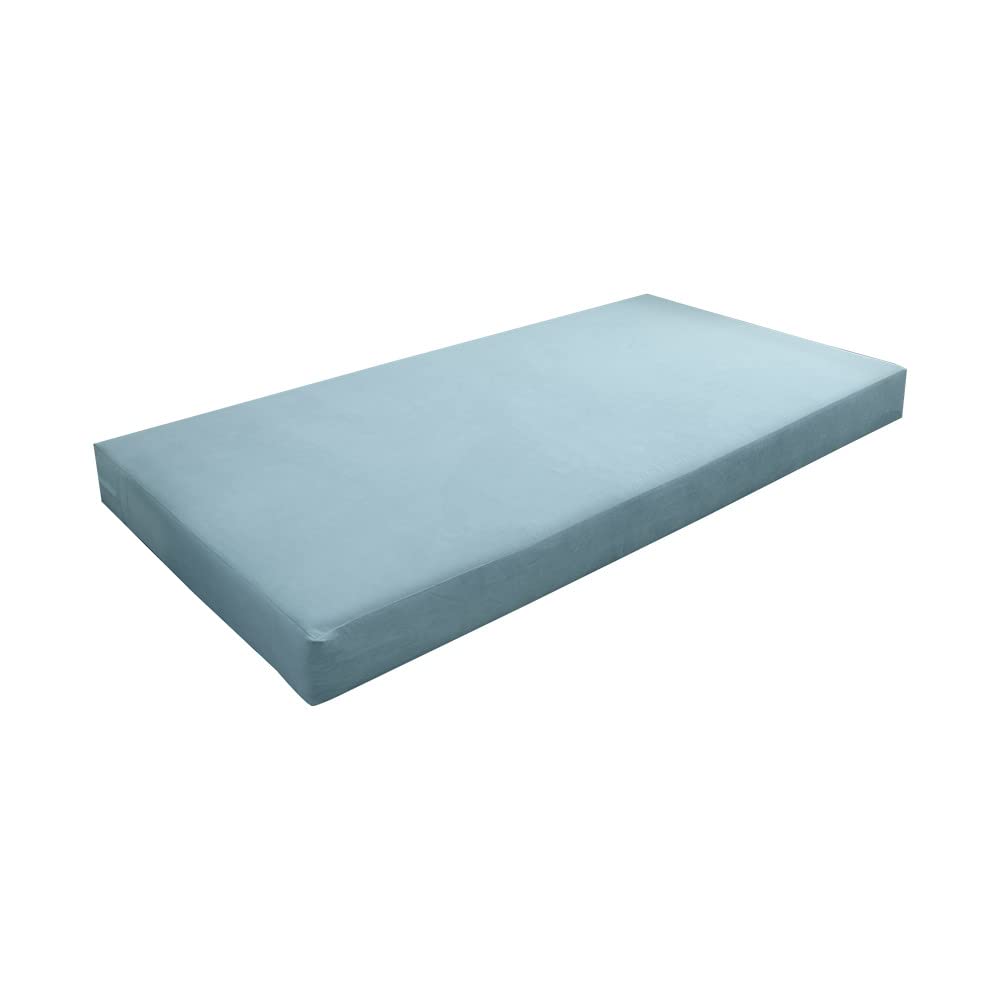 Cover ONLY Twin-XL Knife Edge Velvet Indoor Daybed Mattress 80