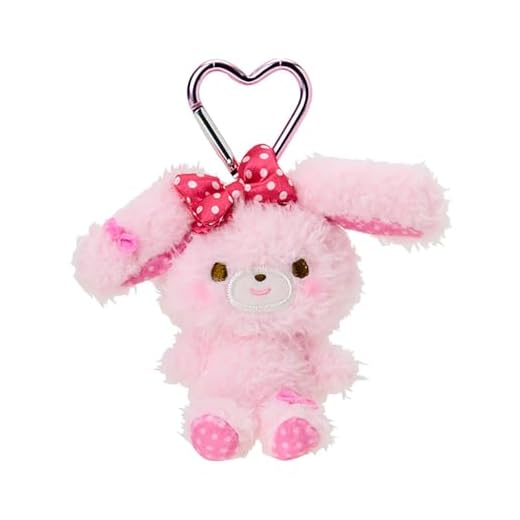 Sanrio 175501 Mini Mascot Holder (Character Award 3rd Edition), Bonbon Ribon, Polyester Steel
