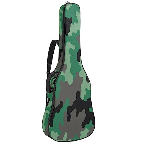 Housse pour guitare acoustique – Motif camouflage – Grand étui pour guitare – S’adapte à la plupart des tailles de guitare, Multicolore., 42.9×16.9×4.7 in, Motif imprimé tendance - Les Beatles, Paul McCartney, John Lennon, RIngo Starr, George Harrison Housse pour guitare acoustique - Motif camouflage - Grand étui pour guitare - S'adapte à la plupart des tailles de guitare, Multicolore., 42.9x16.9x4.7 in, Motif imprimé tendance