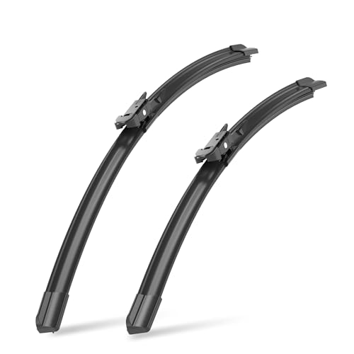 Raidbee 24+19 Windshield Wiper Blades Replacement for BMW 320i 323i 328d 328i 330e 330i 335d 335i 340i M3 2010-2018 AUDI A3 2006-2013 Genuine OEM Quality 2 Pack