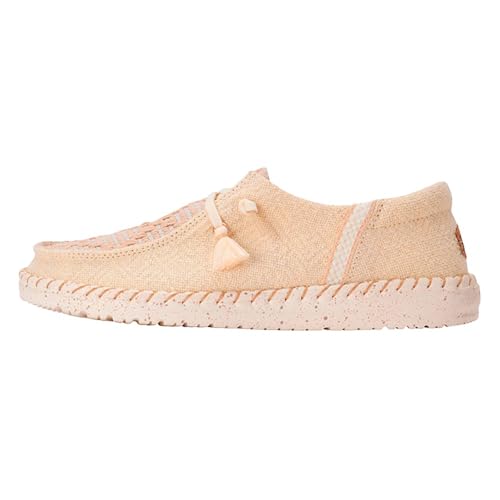Mocassins en Jute Wendy Funk Rose HEYDUDE pour femme