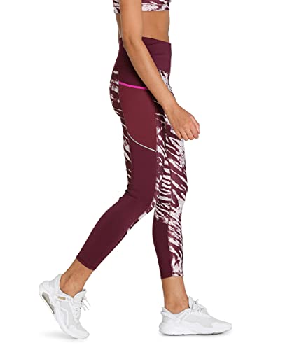 Image of Puma Polyester Mid Rise Regular Fit Womens Athleisure Tights