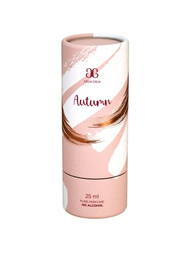 Image of Arochem Autumn Pure Perfume 25 Ml for Men and Women | Alcohol-Free Unisex Perfume Roll-On | Fragrance