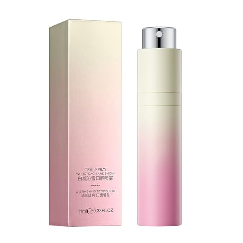 Ziurmut Spray Orale per Bocca | Spray per la Cura dell'alito - Spray collutorio alla Menta Tascabile, Senza Zucchero, combatte l'alitosi, rinfrescanti per l'alito 5 Gusti 11 ml di Nebbia per l'igiene