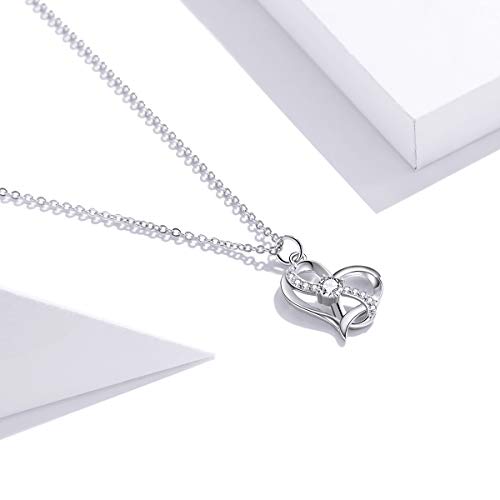 Collier Argent Sterling anti-allergie résistant au ternissement pour peau sensible