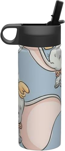 ダンボ(8) アニメ 水筒 真空断熱 保温 保冷 スポーツボトル 人気 ステンレスボトル スポーツ飲料対応 漏れない 直飲み530ml 男の子 女の子 おしゃれ プレゼント 大人 子供 グッズ キャラクター 雑貨 fj198x