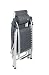 Crespo AL/232-M-40 - Tumbona G.Relax con patas tubo oval, multifibra, color gris...