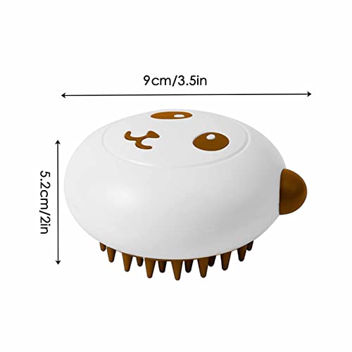 banho para cães | Pente massagem e lavagem, cerdas macias silicone para cães, gatos, pequenos animai