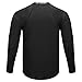 Ergodyne Standard Lightweight Performance Material, 180g, Long Sleeve, Black, Extra Large