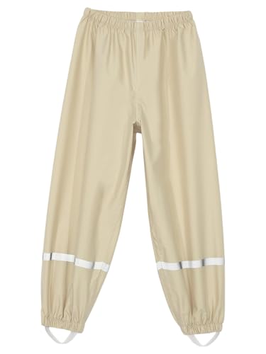 Unisex Weather Rain Pants Lightweight Water-Resistant Shell Trousers for Outdoor Play Hiking Adventures Camping4