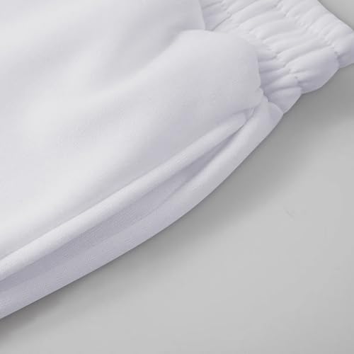 DuDubaby Joggers High Waisted Drawstring Casual Pants for Men with Pockets Baggy Workout Lounge Athletic Comfy Tapered3