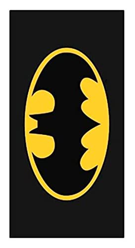 Serviette de plage piscine bain logo Batman 140 x 70 cm