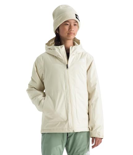 Image of THE NORTH FACE Girls' Freedom Insulated Jacket | Winter Coat, Water Repellent Finish, Helmet Compatible Hood & Zip Pockets