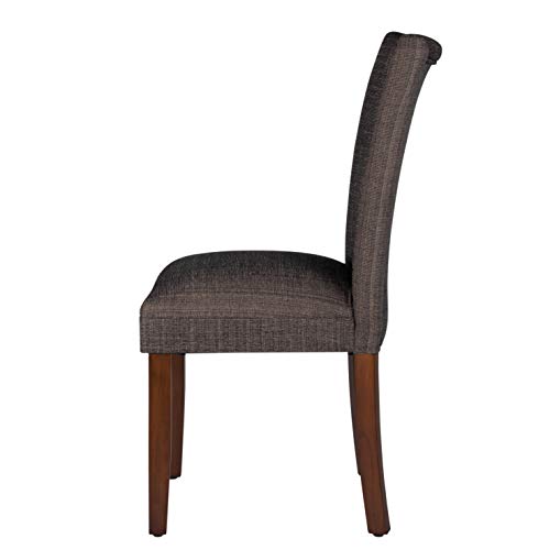 Image of HomePop Parsons Dining Chair - Textured Brown (Single Pack)