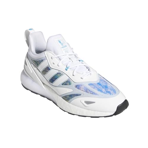 adidas Mens Ninja TimeIn Zx 2K2 Lace Up Sneakers Shoes Casual - White2