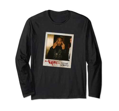 Tupac Trust Nobody Photo Long Sleeve T-Shirt