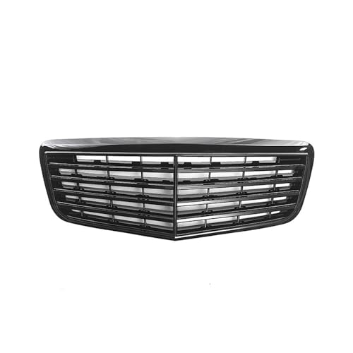 Calandre W211 noire pour pare-choc Mercedes E320 E350 E500 E550 E63 de 2003 à 2009