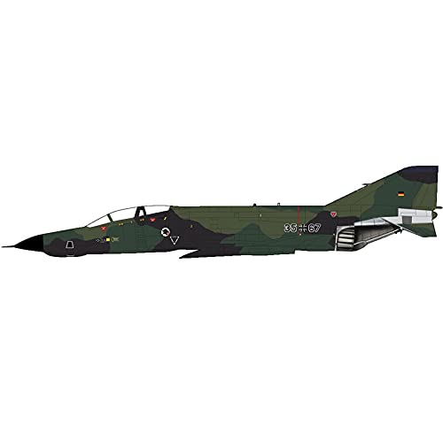 Modelo de avión RF-4E Luftwaffe Hobby Master con acabado diecast coleccionista 1/72