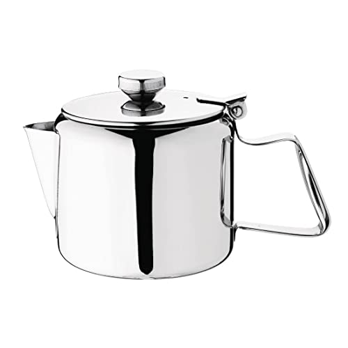 Olympia Concorde Tea Pot Stainless Steel 20oz Infuser