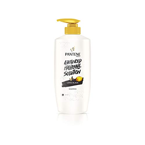 Image of Pantene Advanced Hair Fall Solution Silky Smooth Care Shampoo, 650 ml & Pantene Advanced Hair Fall Solution Long Black Shampoo, 650 ml