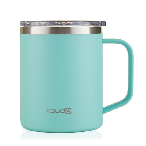 Caneca Térmica Kouda 370ml Verde Água - Helga