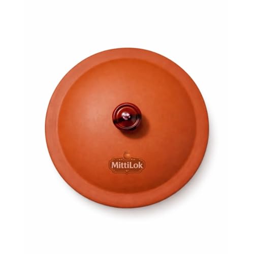 Buy MittiLok Clay Dahi Handi 2 L with Lid - Image 4