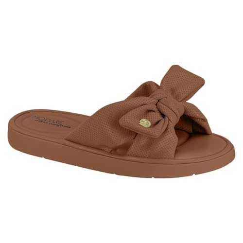 Chinelo Slide Modare Laço Ortopedico Confortável e Leve (Avelã, BR, Adulto, Numérico, 35)
