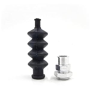 RC Boot Waterdichte rubberen balg Radio Case Afdichtingen met legering basis voor Servo Push Rod Seal naar Roer…